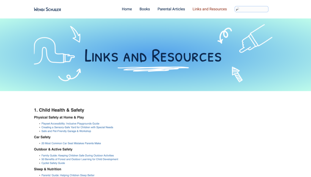 Wendi Schuller Links and Resources